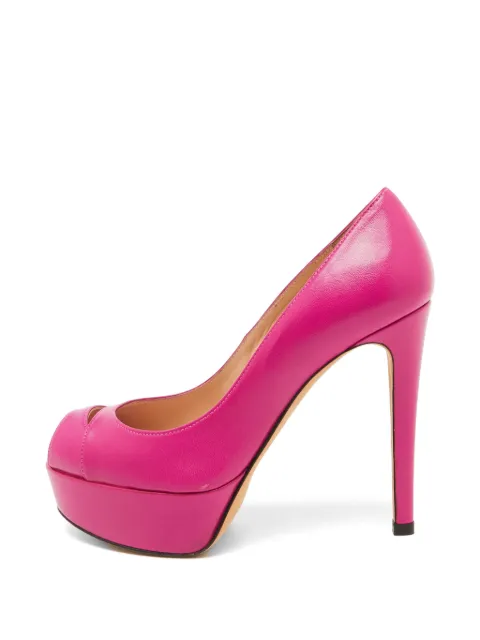 Stuart Weitzman Stuart Weitzman peep-toe platform pumps