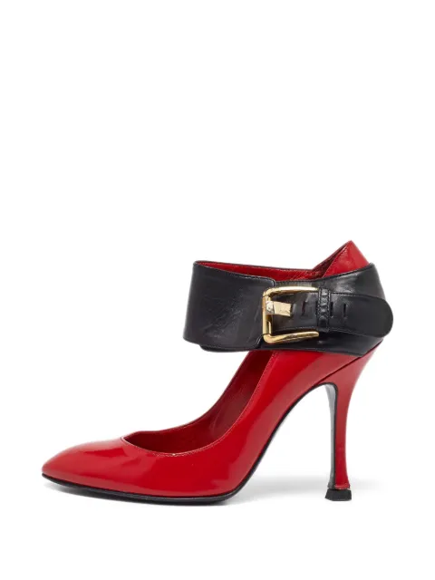 Sergio Rossi Vintage Pumps a punta con fibbia