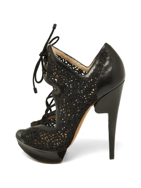 Nicholas Kirkwood lace-up platform pumps