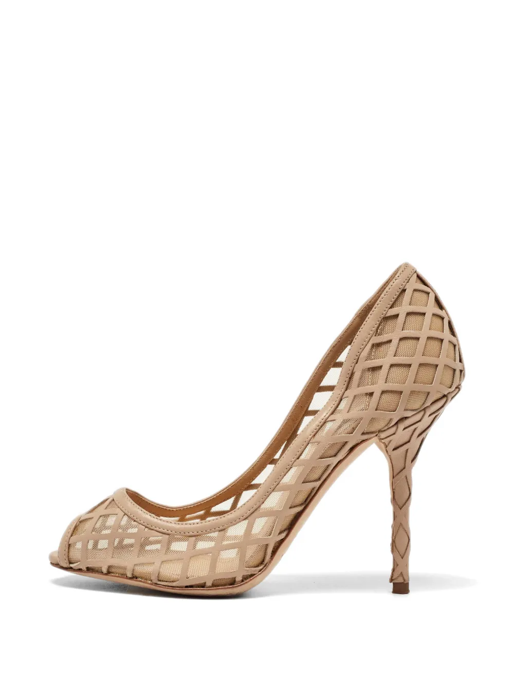 Dolce & Gabbana Pre-Owned peep-toe sandals - Toni neutri