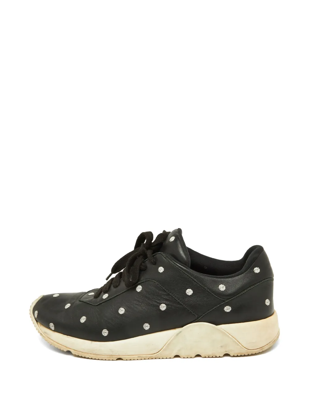 Christian Dior Pre-Owned polka-dot sneakers - Schwarz