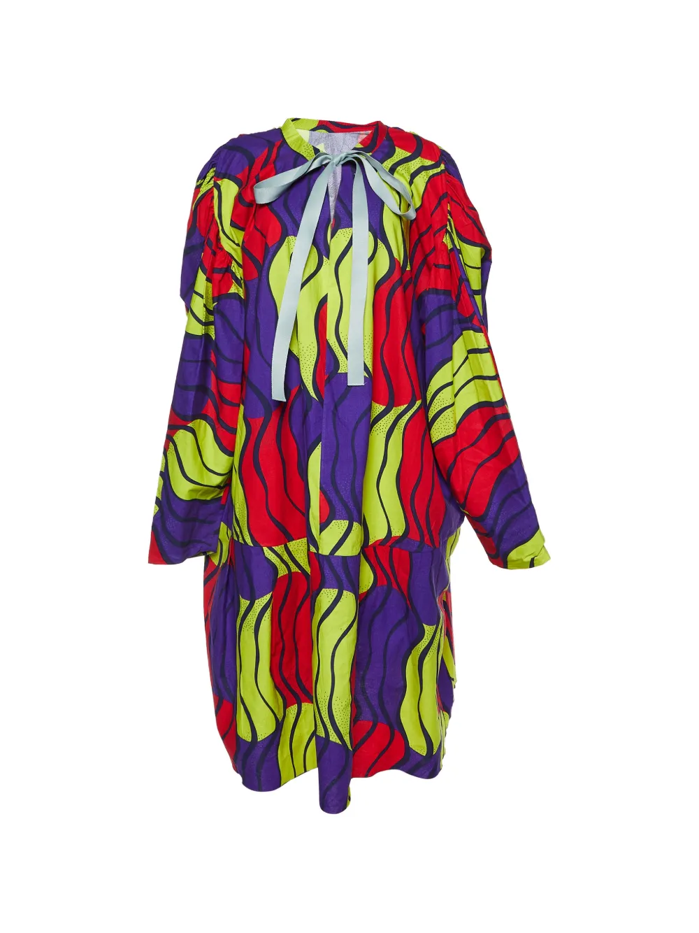 Marni Pre-Owned 2009 printed oversized dress - Violett