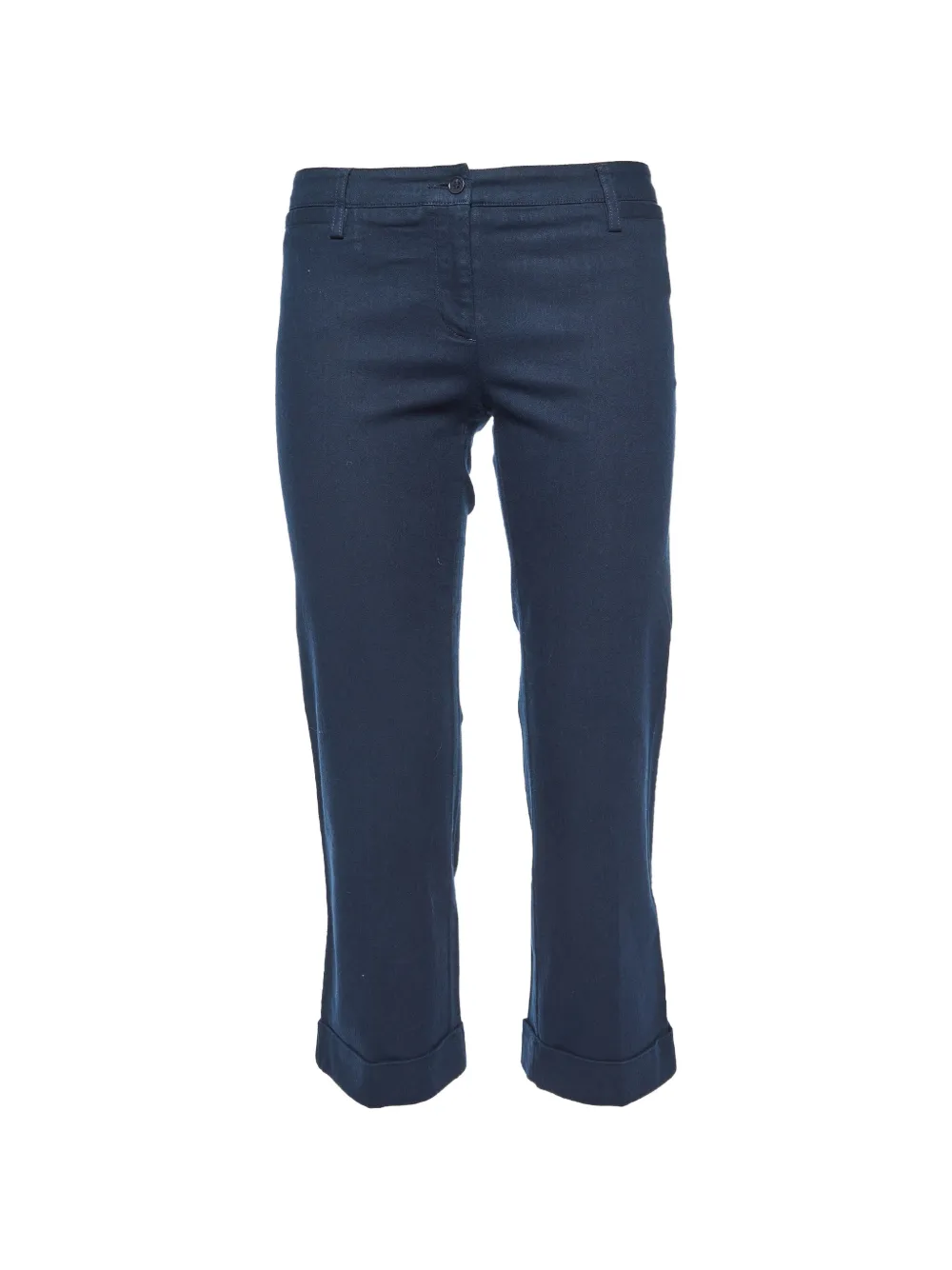 Dolce & Gabbana Pre-Owned cropped slim-fit trousers - Blu