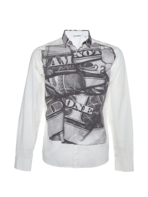 Neil Barrett dollar-print shirt