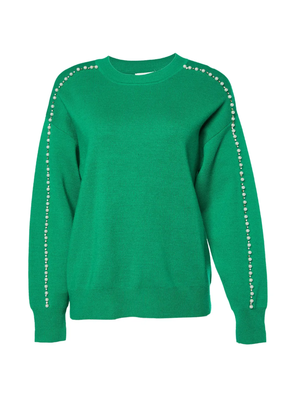 SANDRO embellished sweater - Verde