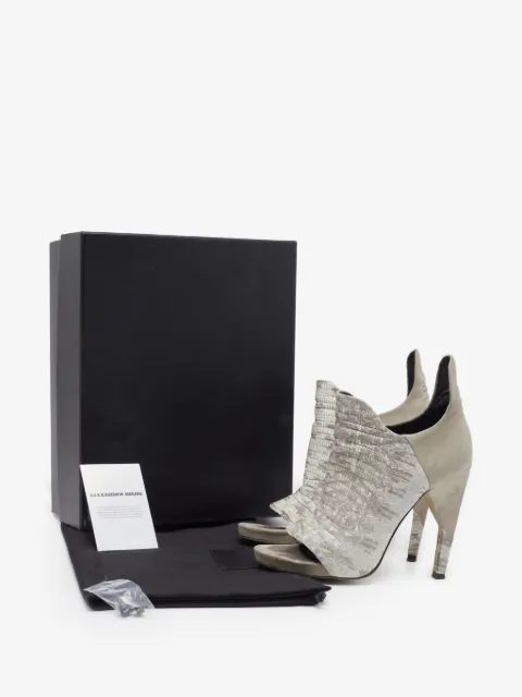 Alexander Wang Devon lizard-embossed ankle boots