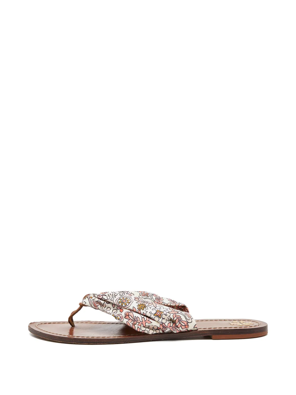 Tory Burch Carson print thong sandals - Bianco