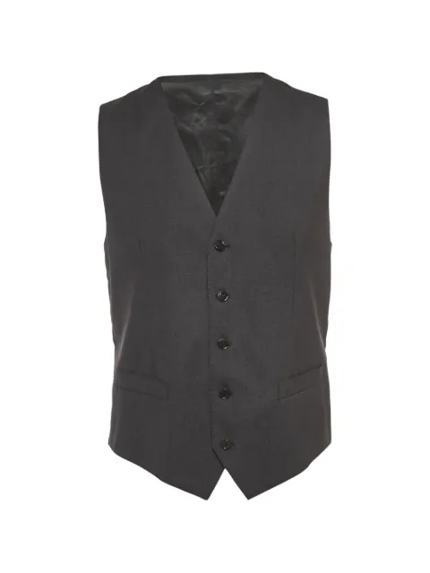 Dolce & Gabbana Pre-Owned tailored button-front waistcoat