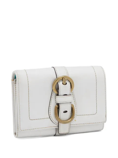 Coach Vintage buckle-detail compact wallet