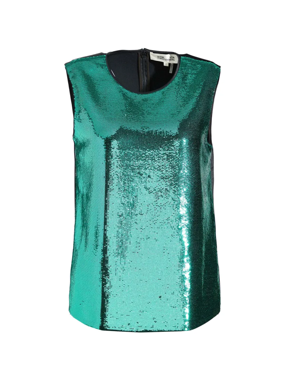 DVF Diane von Furstenberg sequin tank top - Grün