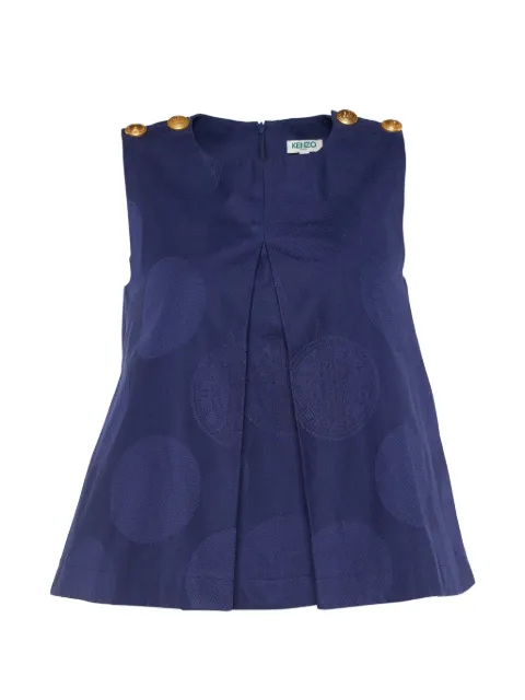 Kenzo Pre-Owned flared sleeveless blouse