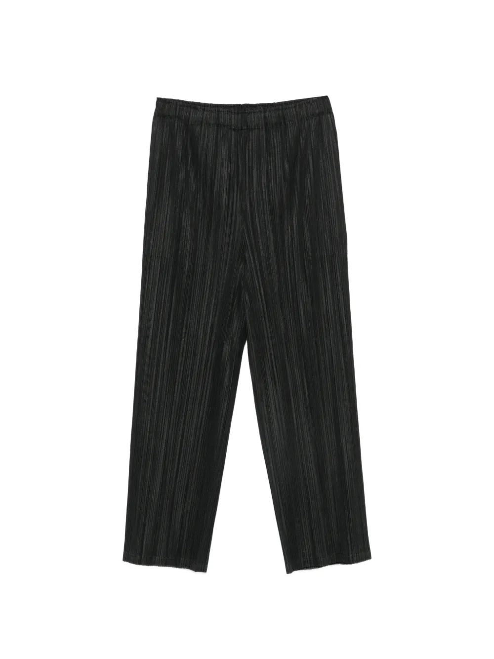 Pleats Please Issey Miyake plissed-effect trousers - Nero