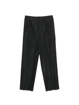 Pleats Please Issey Miyake Pleated Trousers | Black | FARFETCH