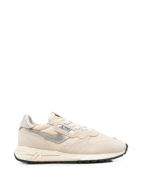 Autry tenis Reelwind Low de gamuza y nylon en crudo y platino