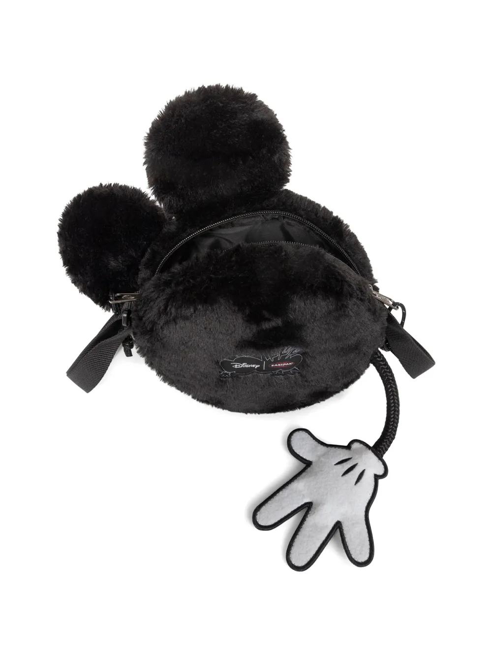 Eastpak Disney schoudertas van imitatiebont Zwart