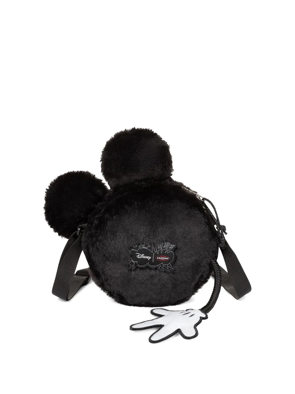 Eastpak Disney faux-fur shoulder bag - Nero