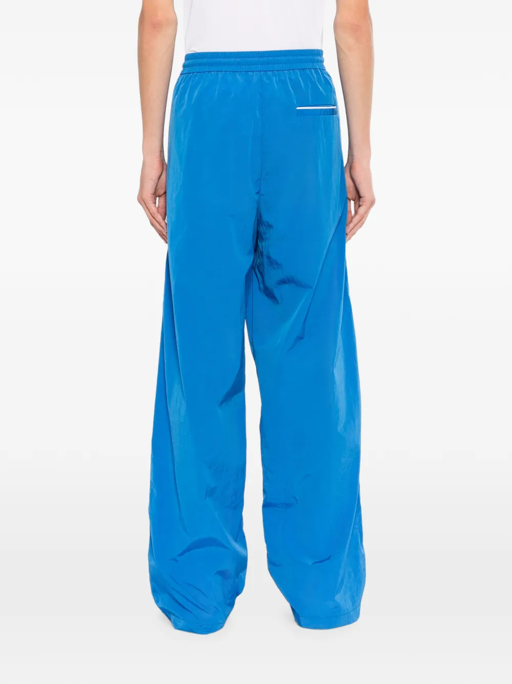Off-White Trainingsbroek met logoprint Blauw