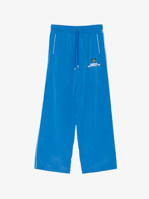 Off-White logo-printed track pants