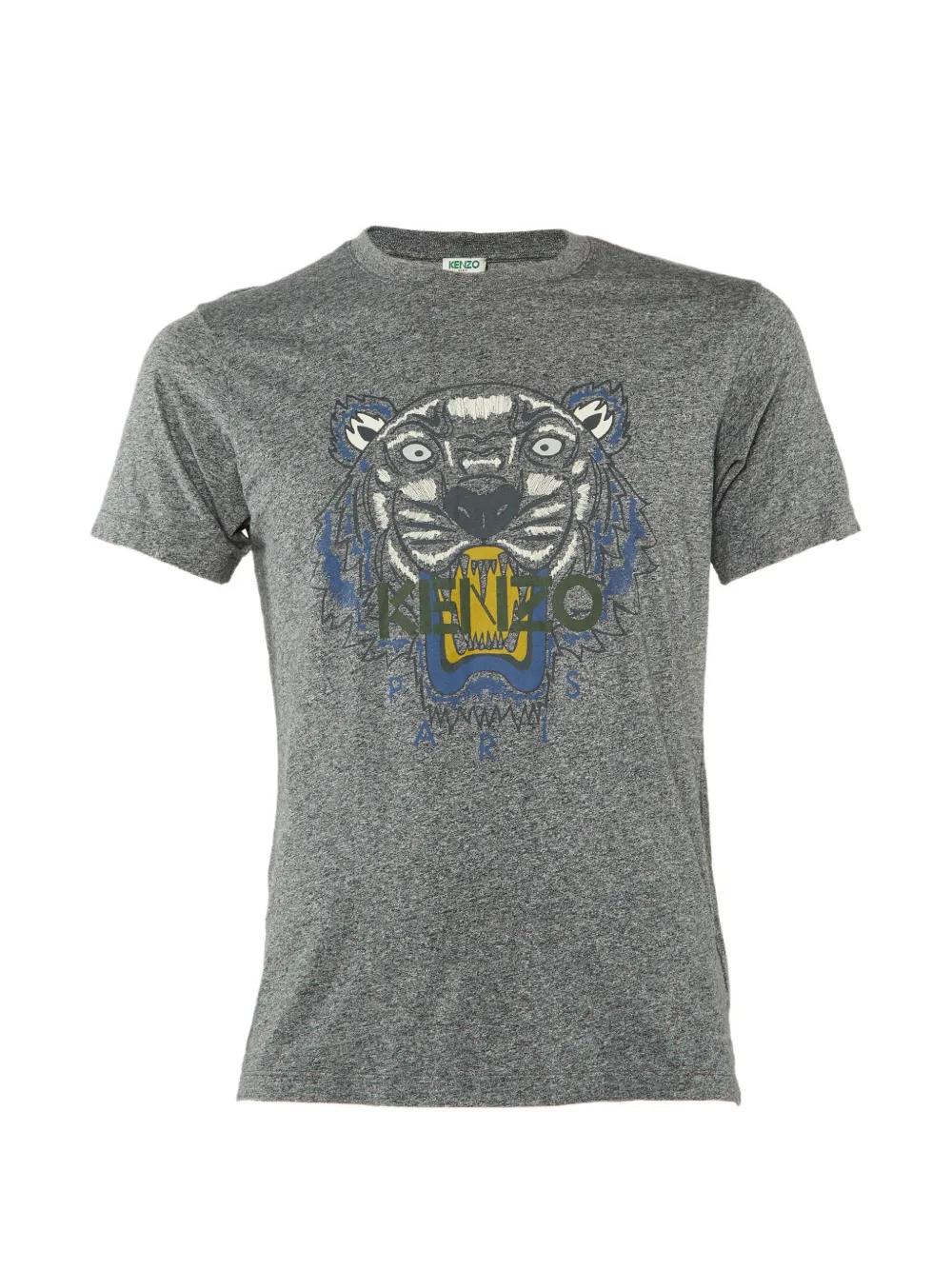 Kenzo Pre-Owned cotton crew-neck T-shirt - Grigio
