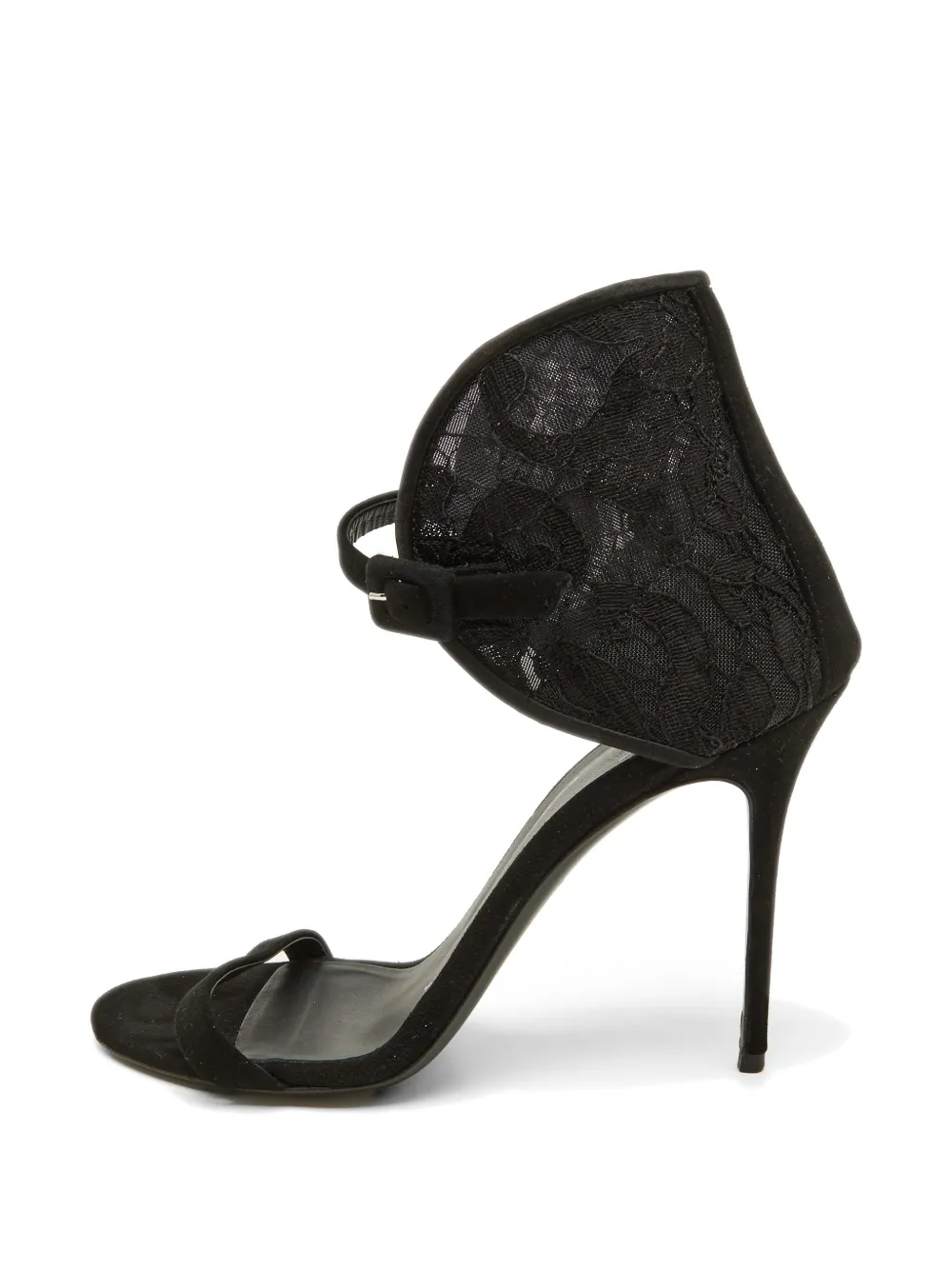 Giuseppe Zanotti Vintage ankle strap heeled sandals - Schwarz