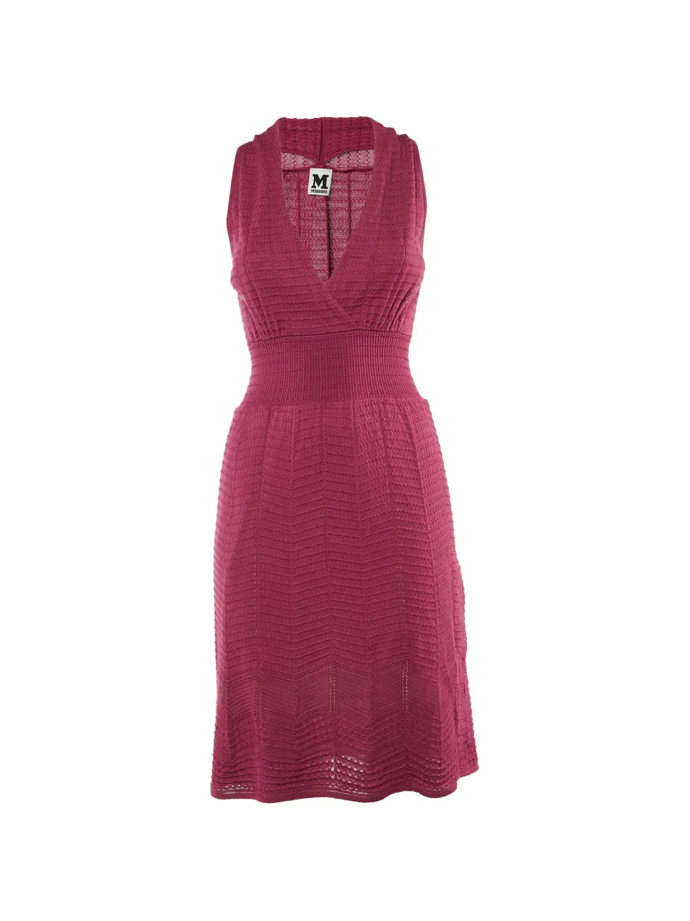 Missoni Pre-Owned sleeveless knit midi dress - Rosa