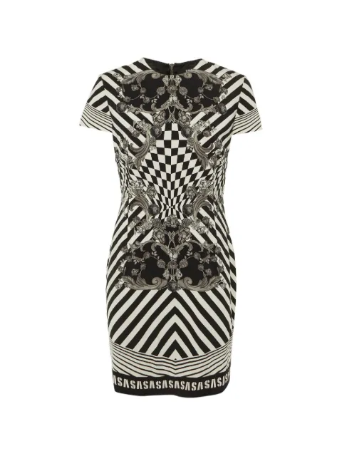 Versus Pre-Owned printed crepe mini dress