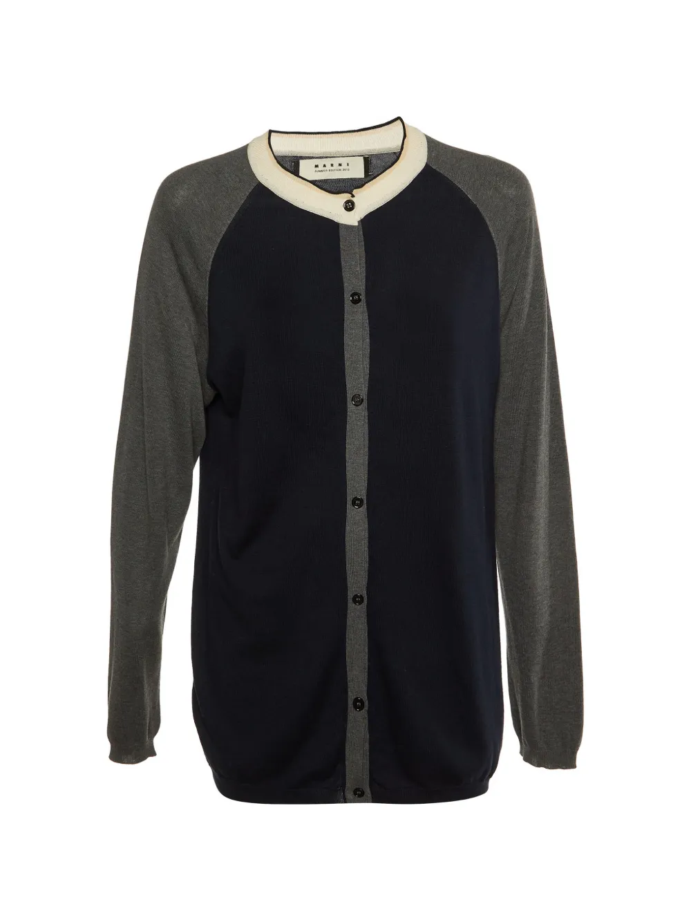 Marni Pre-Owned 2013 Summer Edition raglan-sleeve cardigan - Grigio
