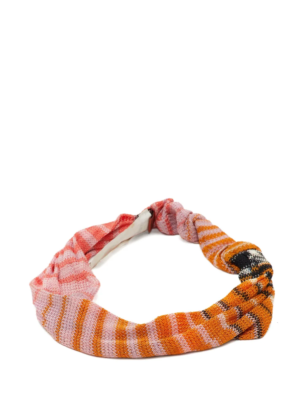 Missoni Pre-Owned striped knit headband - Rosa