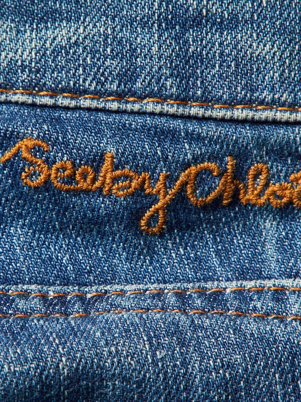 See by Chloé Slim-fit jeans Blauw