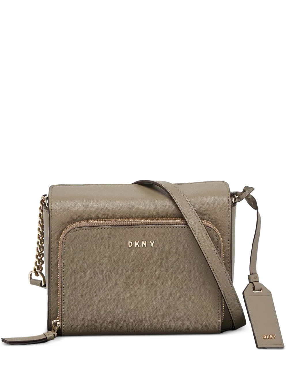 DKNY Bryant Park Saffiano crossbody bag - Grigio