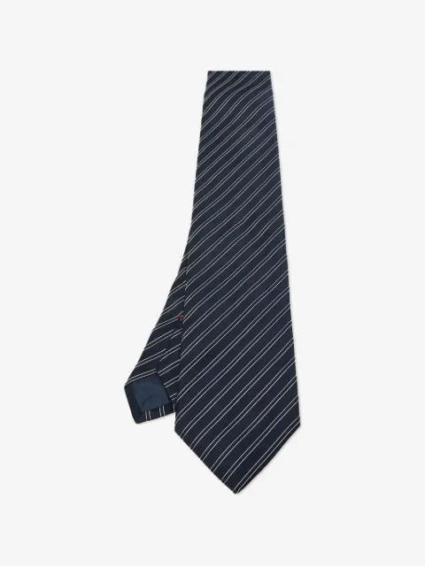 Ermenegildo Zegna Vintage Gestreifte Krawatte aus Seide