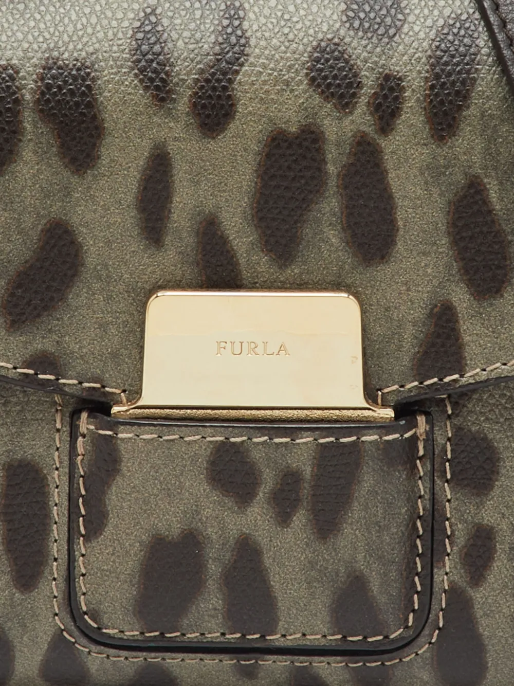 a*u様 Petla OD4ASSCM Furla animal-print Flap Shoulder Bag | Green | FARFETCH UZ