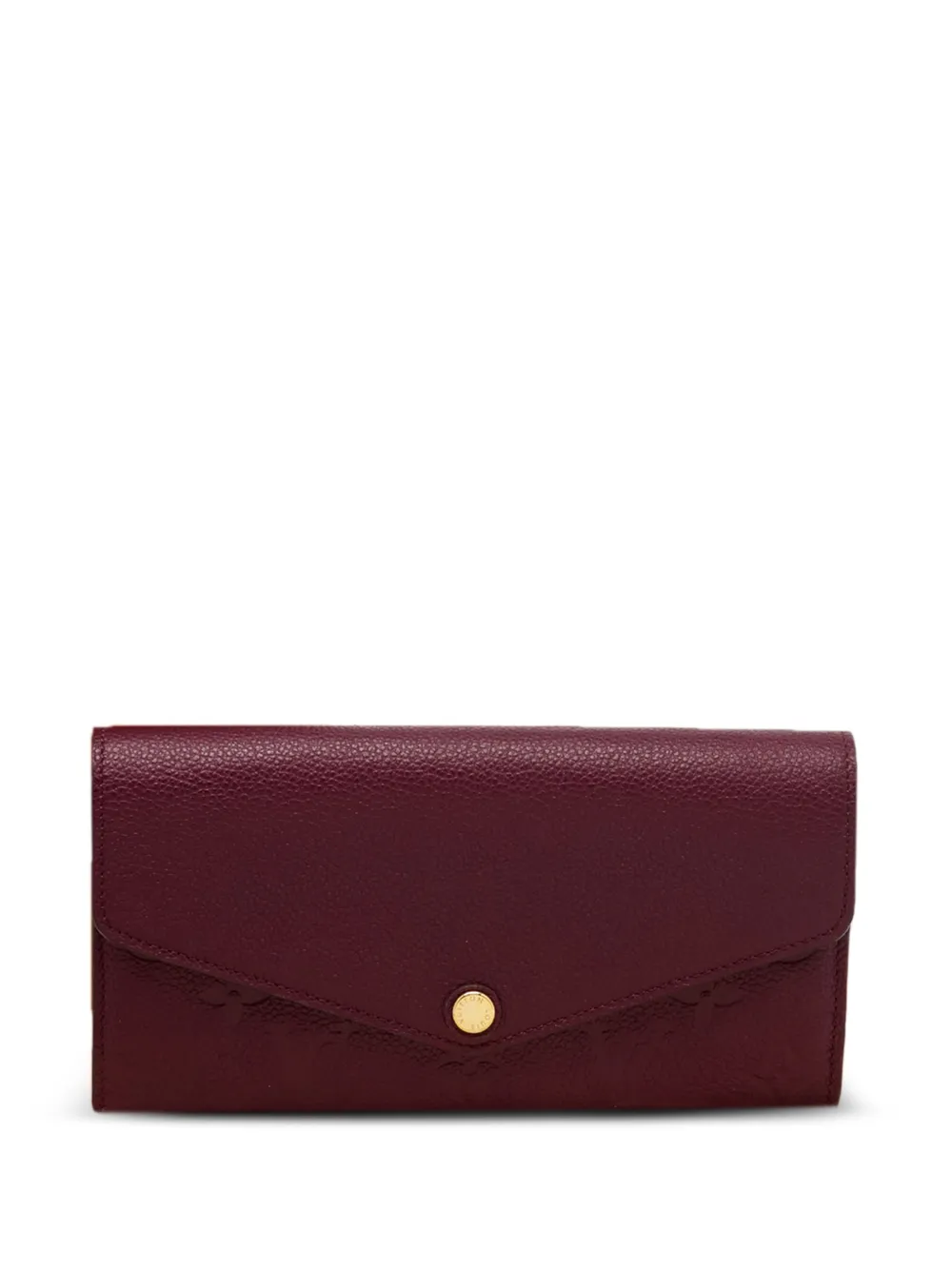 Louis Vuitton Pre-Owned medium Sarah Monogram Empreinte leather wallet - Rosso