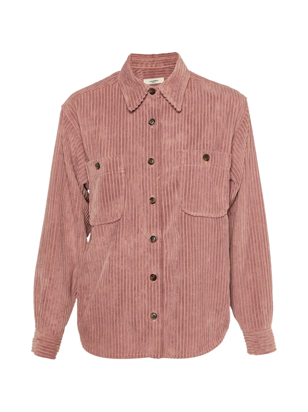 MARANT ÉTOILE Dexo corduroy shirt - Rosa