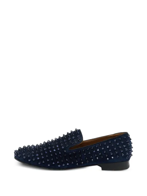 Christian Louboutin Pre-Owned Dandelion Spikes almond-toe loafers