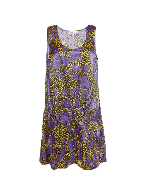 See by Chloé printed bow mini dress