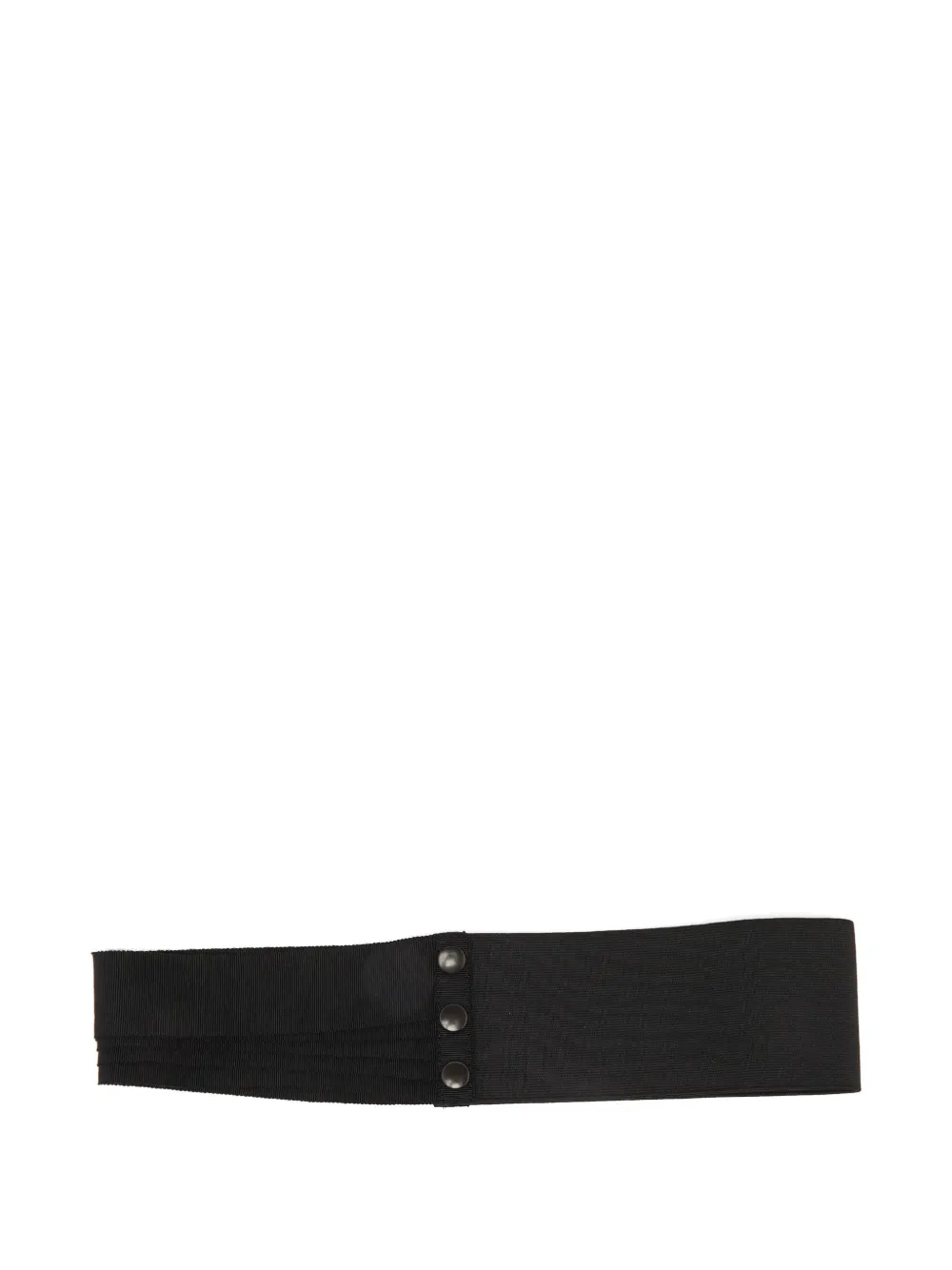 Lanvin Pre-Owned snap-fastening belt - Nero