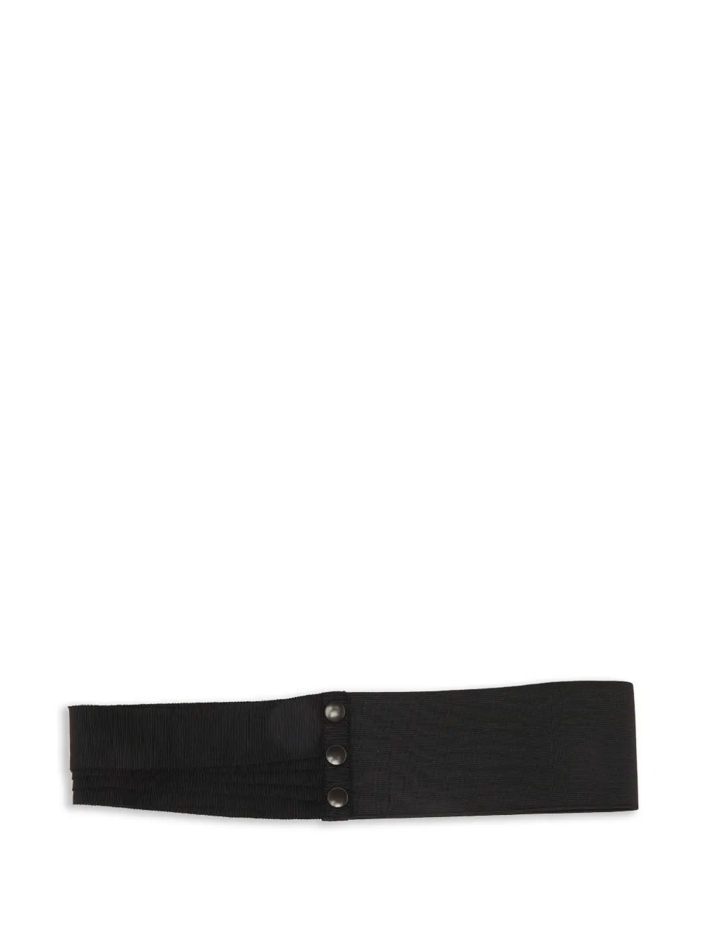 Lanvin Pre-Owned snap-fastening belt - Nero