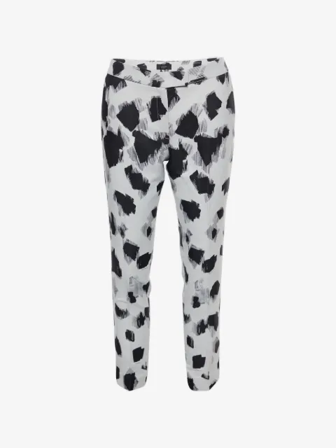 JOSEPH abstract jacquard trousers