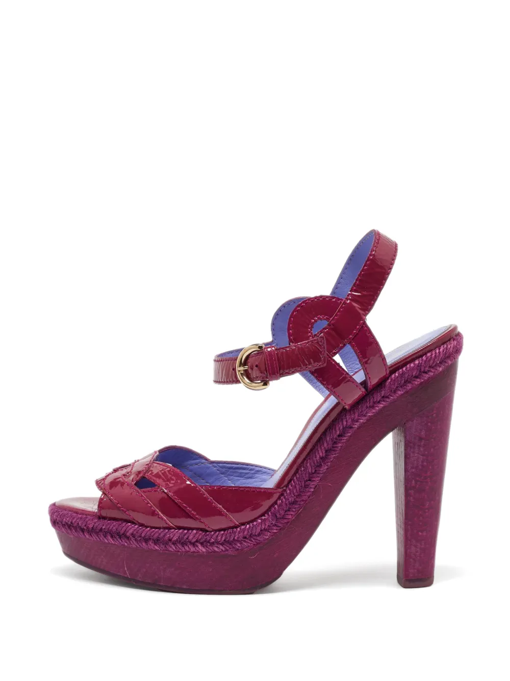 Sergio Rossi Vintage platform sandals - Rosa