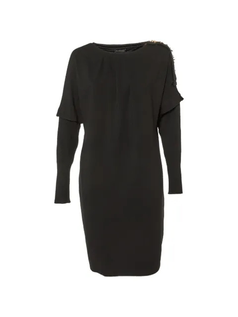 Cavalli Class long-sleeved midi dress