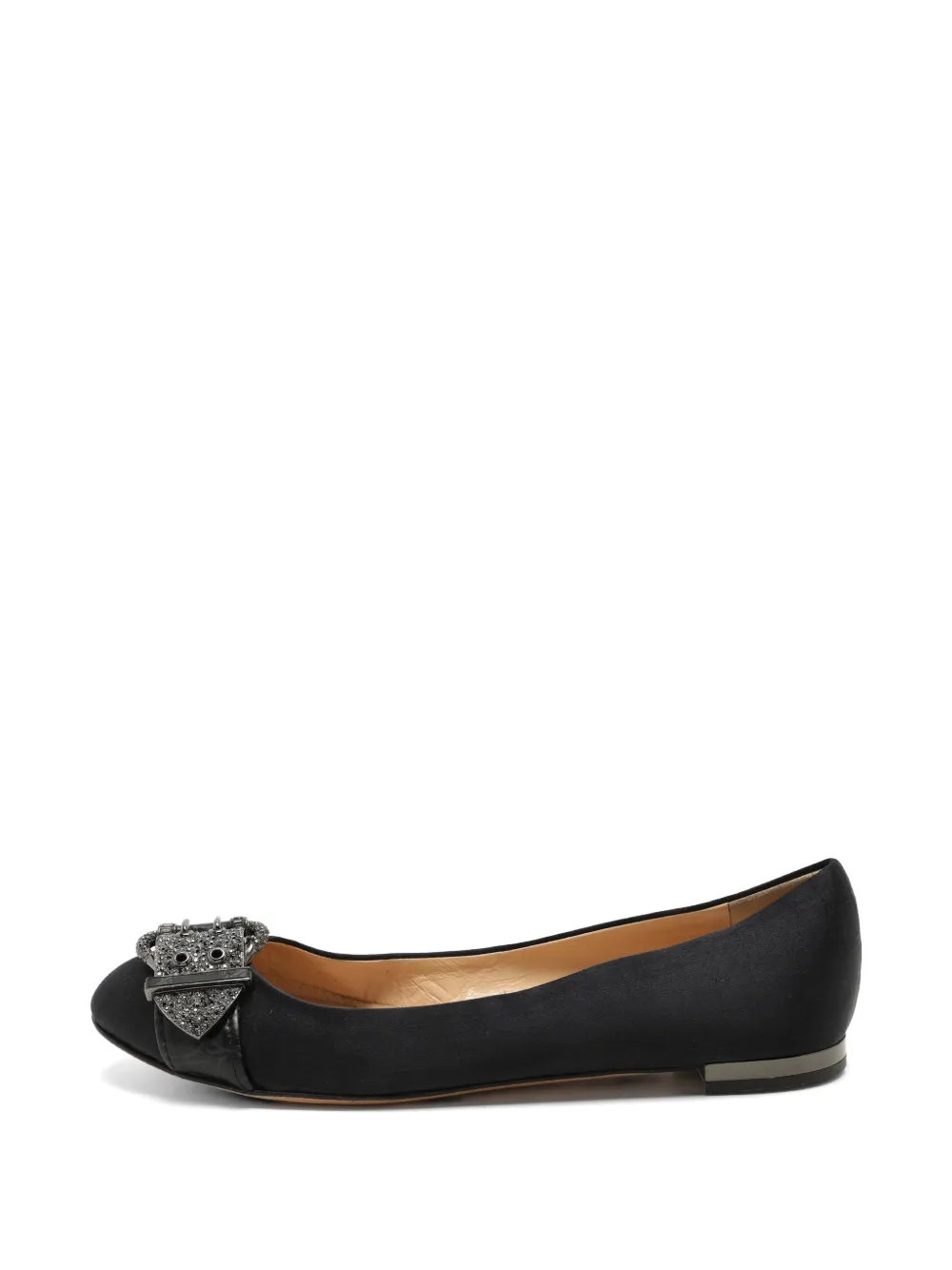 Giuseppe Zanotti Vintage embellished ballet flats - Nero