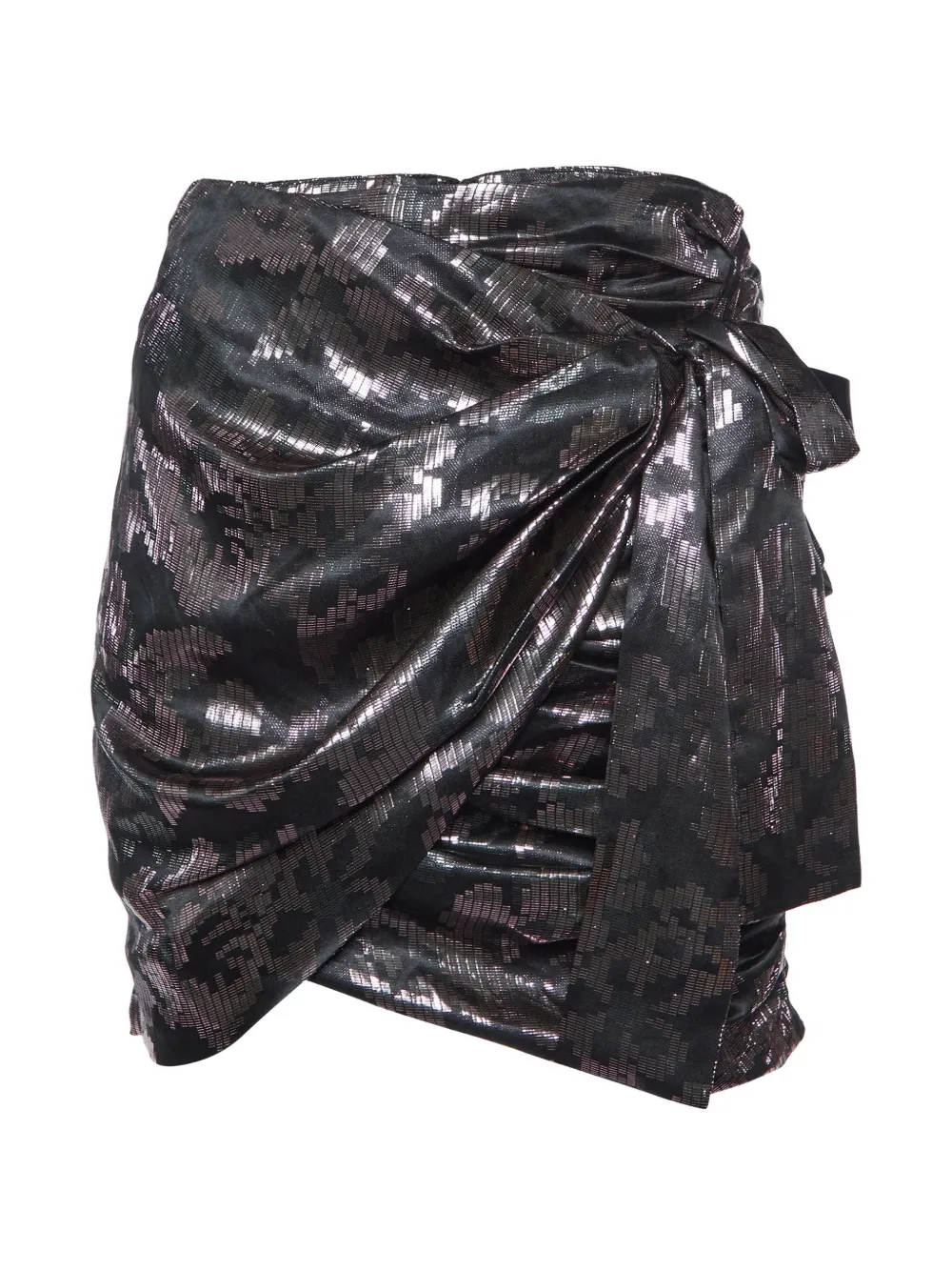 Isabel Marant Vintage Madly draped mini skirt - Nero