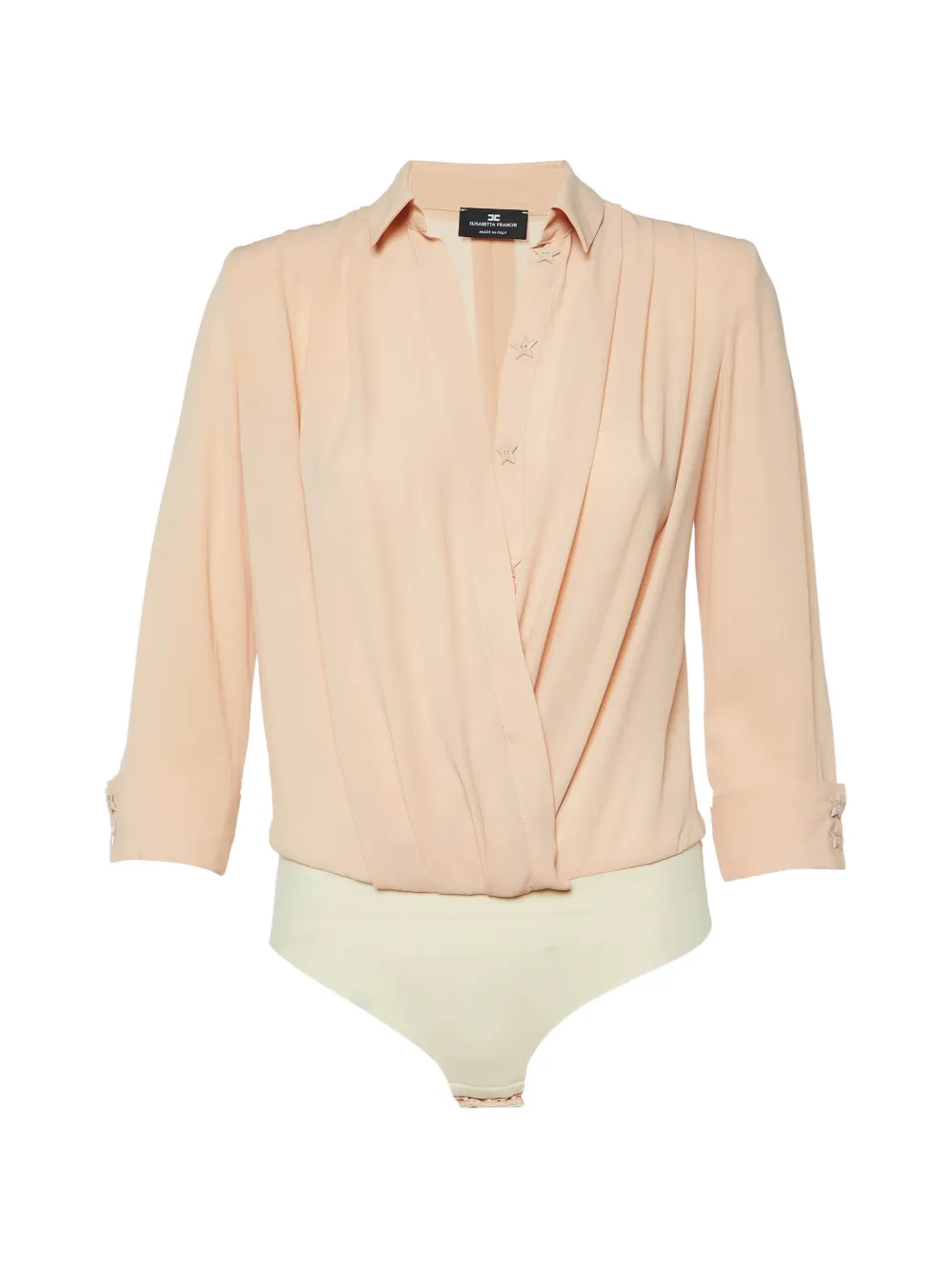 Elisabetta Franchi star-button bodysuit - Arancione