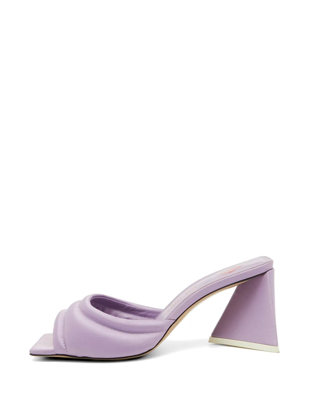 The Attico Devon heeled sandals - Violett