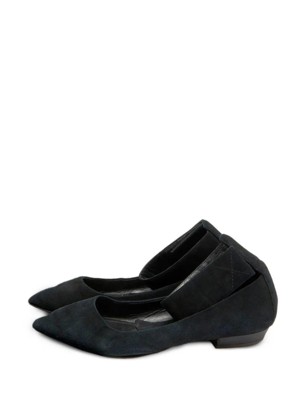 Giuseppe Zanotti Vintage Ankle-strap ballet flats - Nero