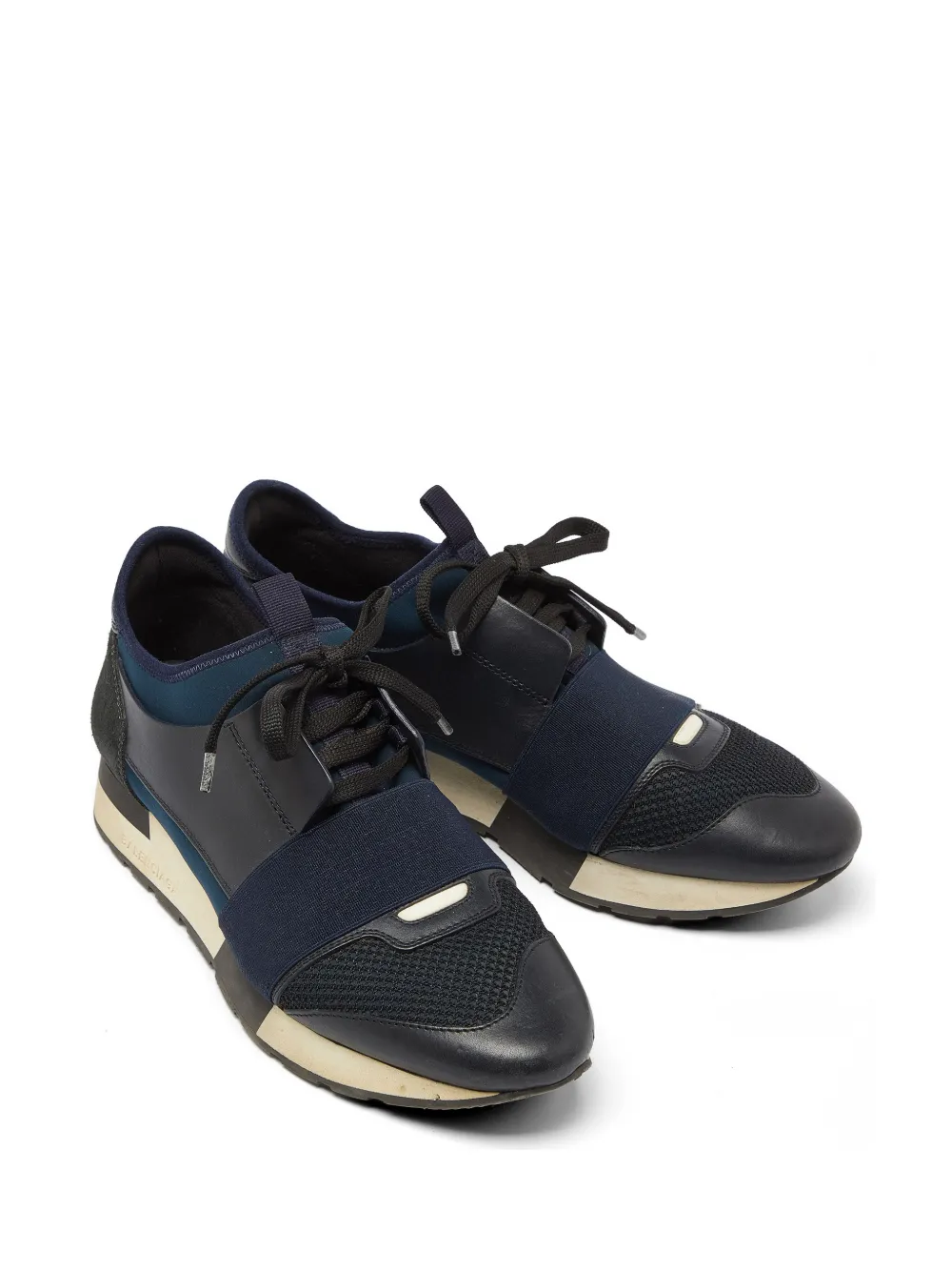 Balenciaga Pre-Owned Race Runner sneakers - Blu