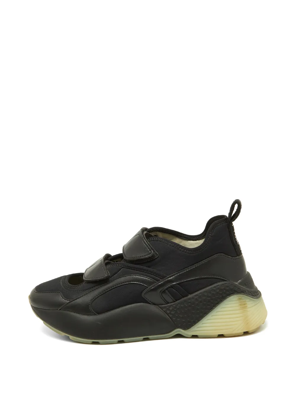 Stella McCartney Pre-Owned Eclypse touch-strap sneakers - Schwarz