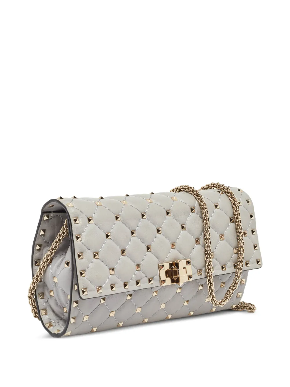 Valentino Garavani Pre-Owned Rockstud Spike shoulder bag - Grigio
