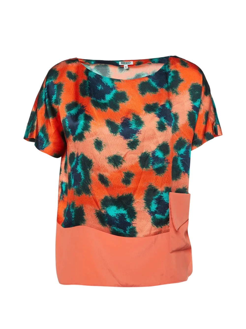 Kenzo Pre-Owned printed blouse - Arancione